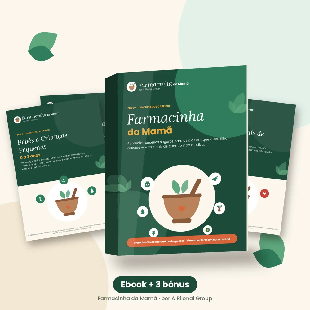 Ebook Farmacinha da Mamã e 3 bónus